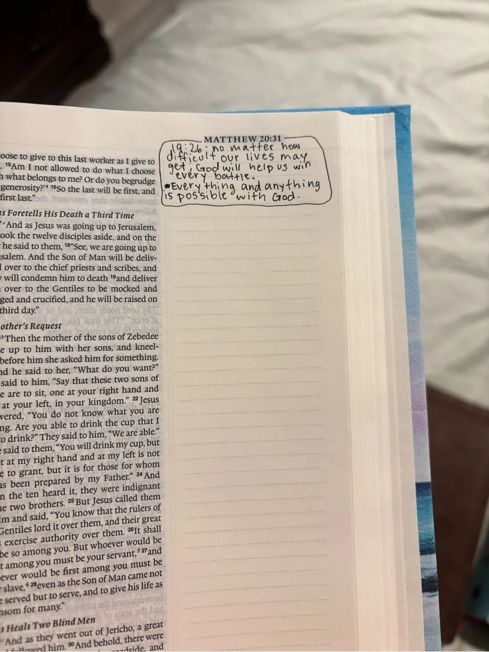 Out of Print Rosemary Beach Theme ESV Hosanna Revival Bible